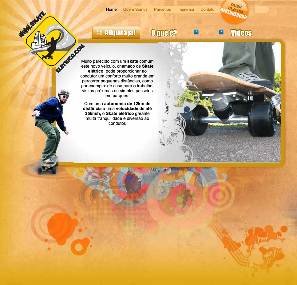 O skate elétrico no Brasil